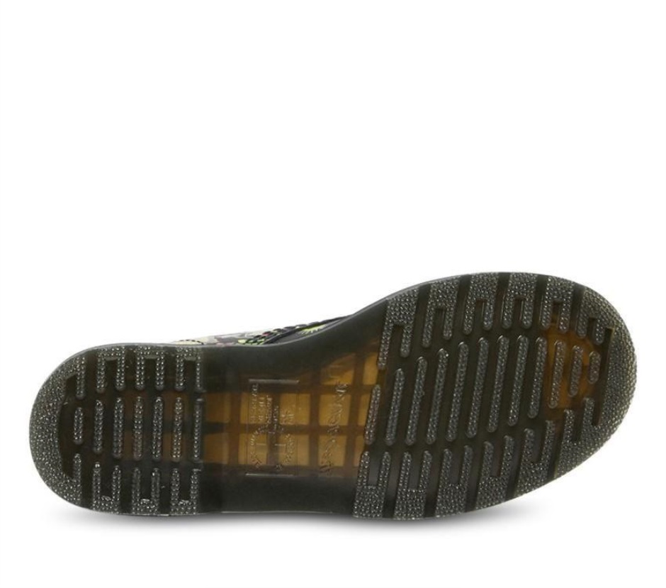 Bloom (schwarze Basis) 1460 Florale Blüte Dr Martens Schweiz