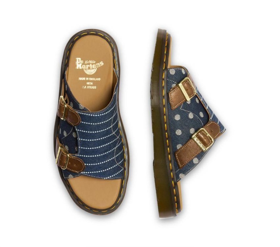 Dunkelblau/Ecru/Braun Hergestellt In England Dayne Dr Martens Schweiz