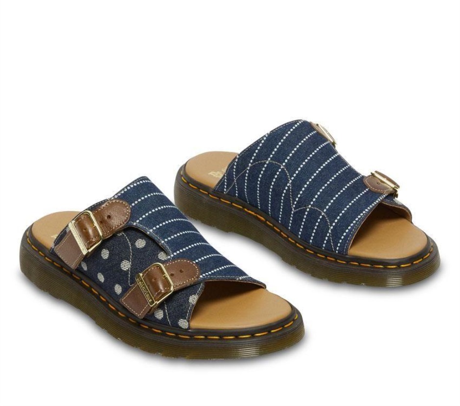 Dunkelblau/Ecru/Braun Hergestellt In England Dayne Dr Martens Schweiz