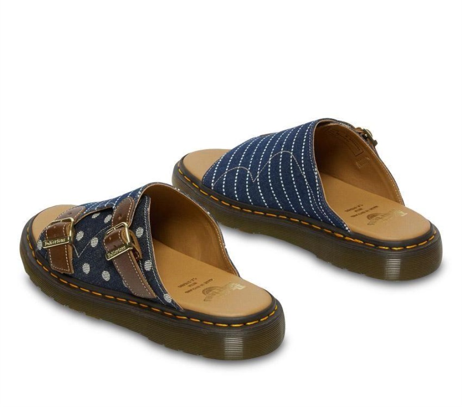 Dunkelblau/Ecru/Braun Hergestellt In England Dayne Dr Martens Schweiz