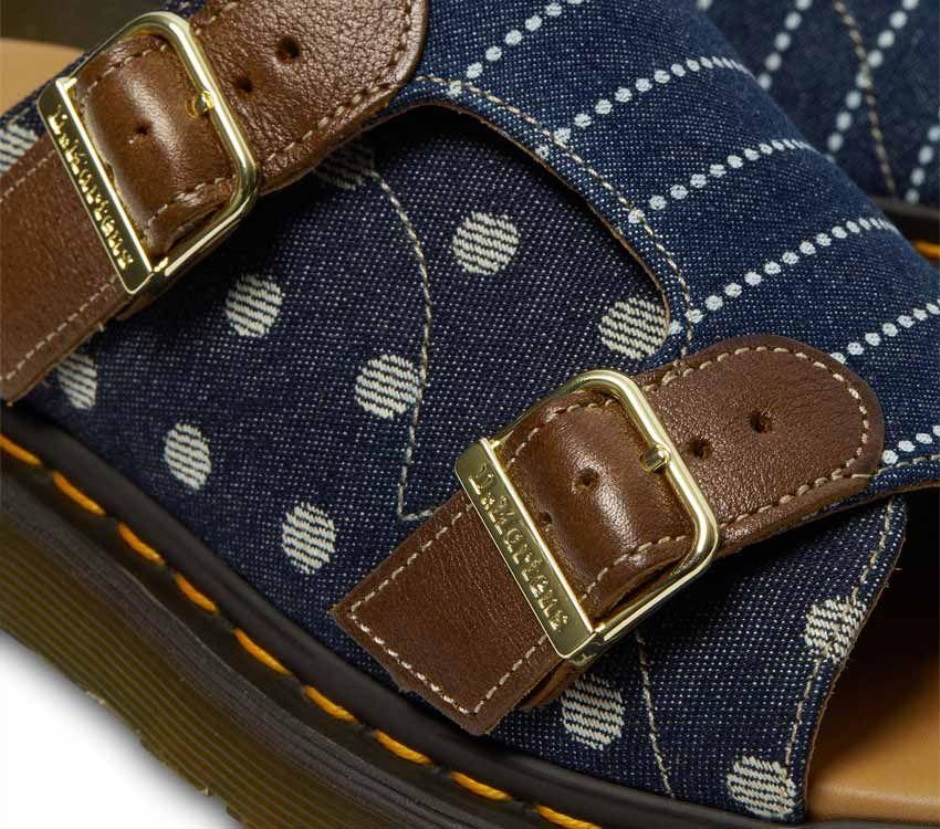 Dunkelblau/Ecru/Braun Hergestellt In England Dayne Dr Martens Schweiz