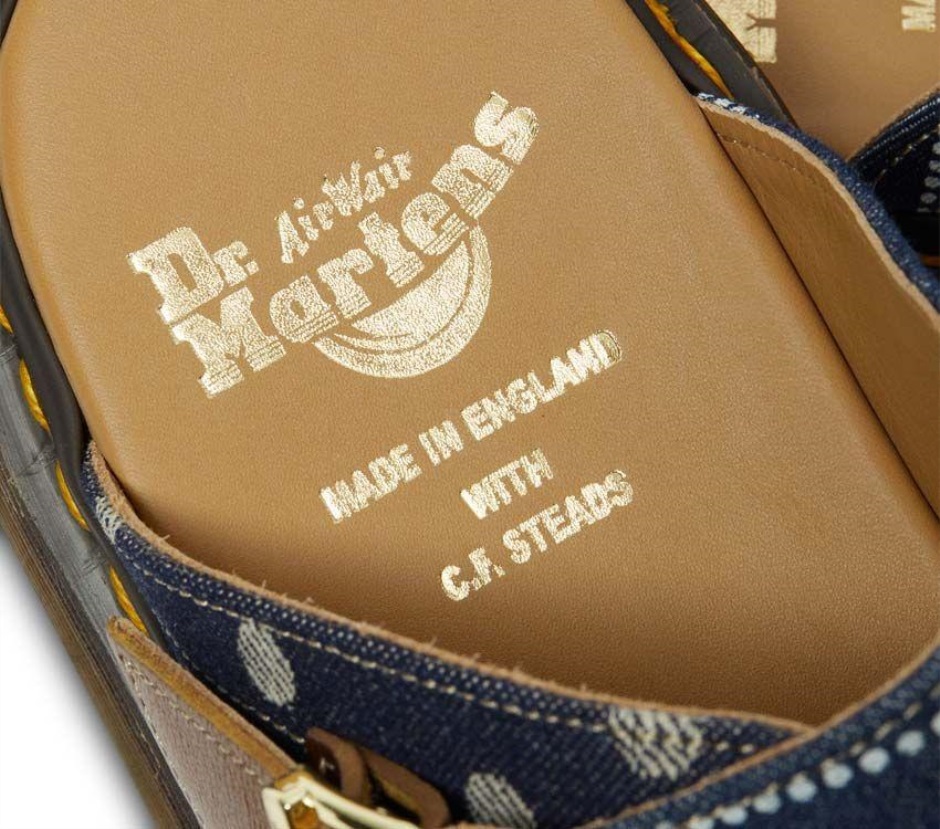 Dunkelblau/Ecru/Braun Hergestellt In England Dayne Dr Martens Schweiz