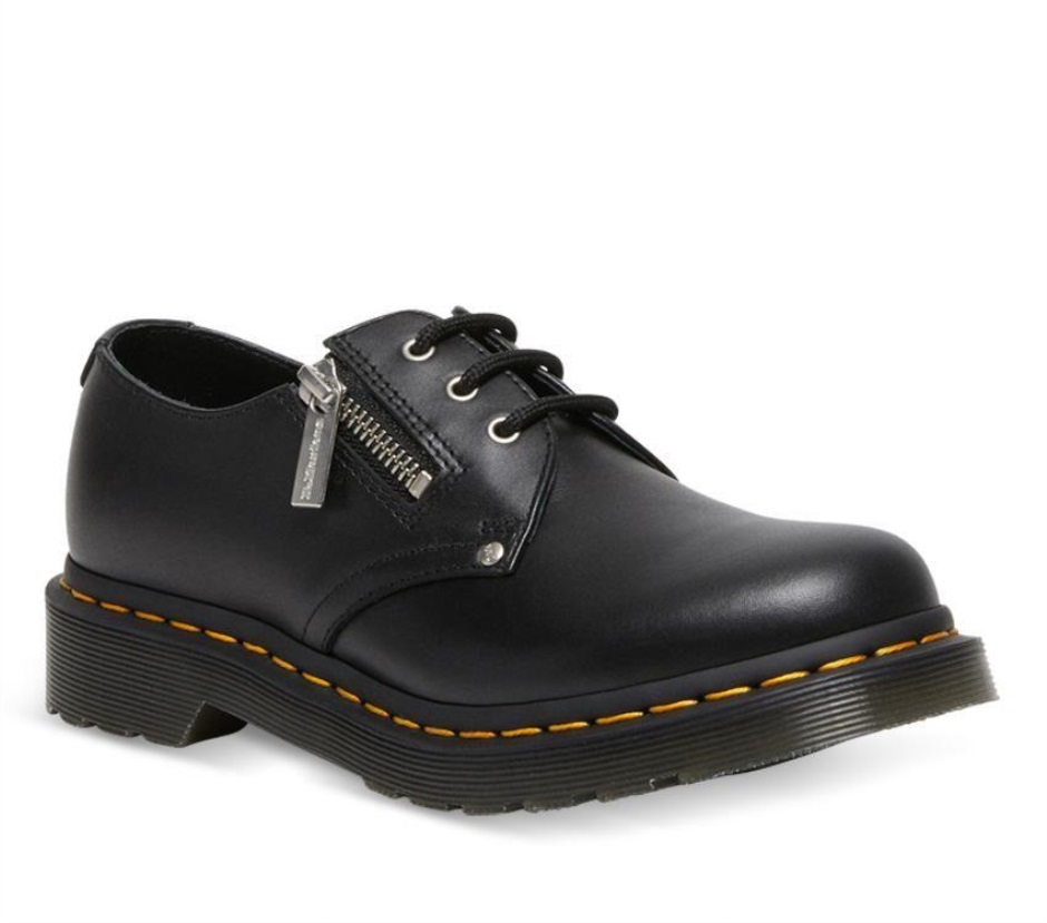 Dr Martens Schweiz Zürich Black Wanama 1461 Twin Zip