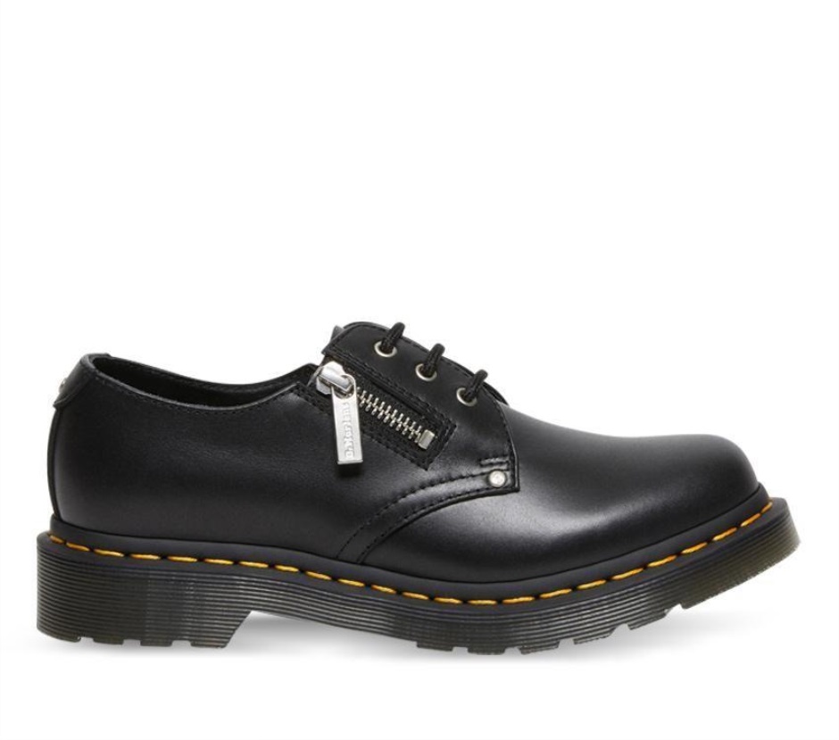 Dr Martens Schweiz Zürich Black Wanama 1461 Twin Zip