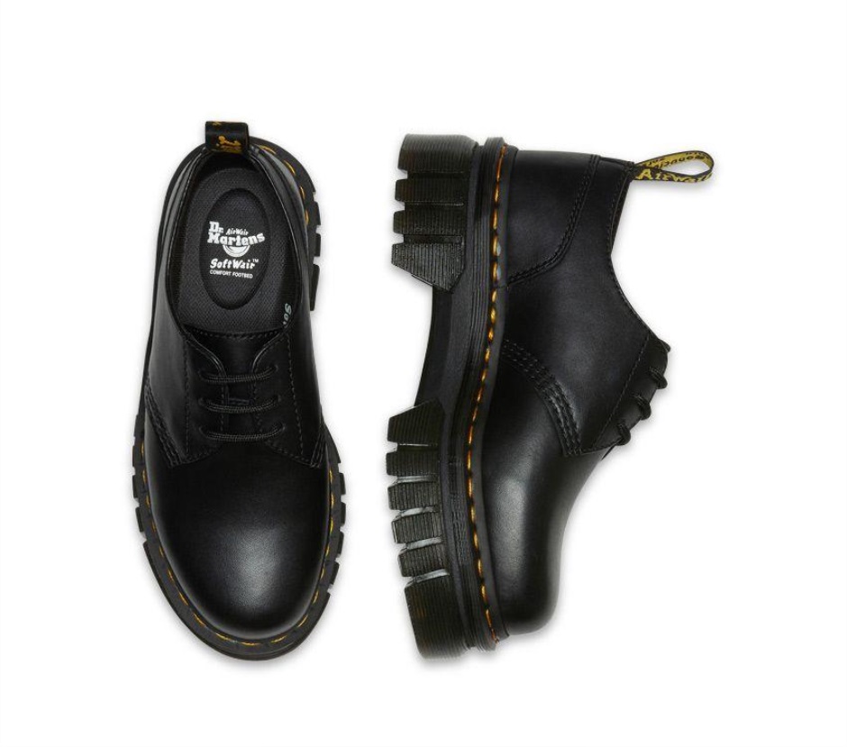 Audrick Shoe Dr Martens Schweiz Zürich Black Nappa Lux