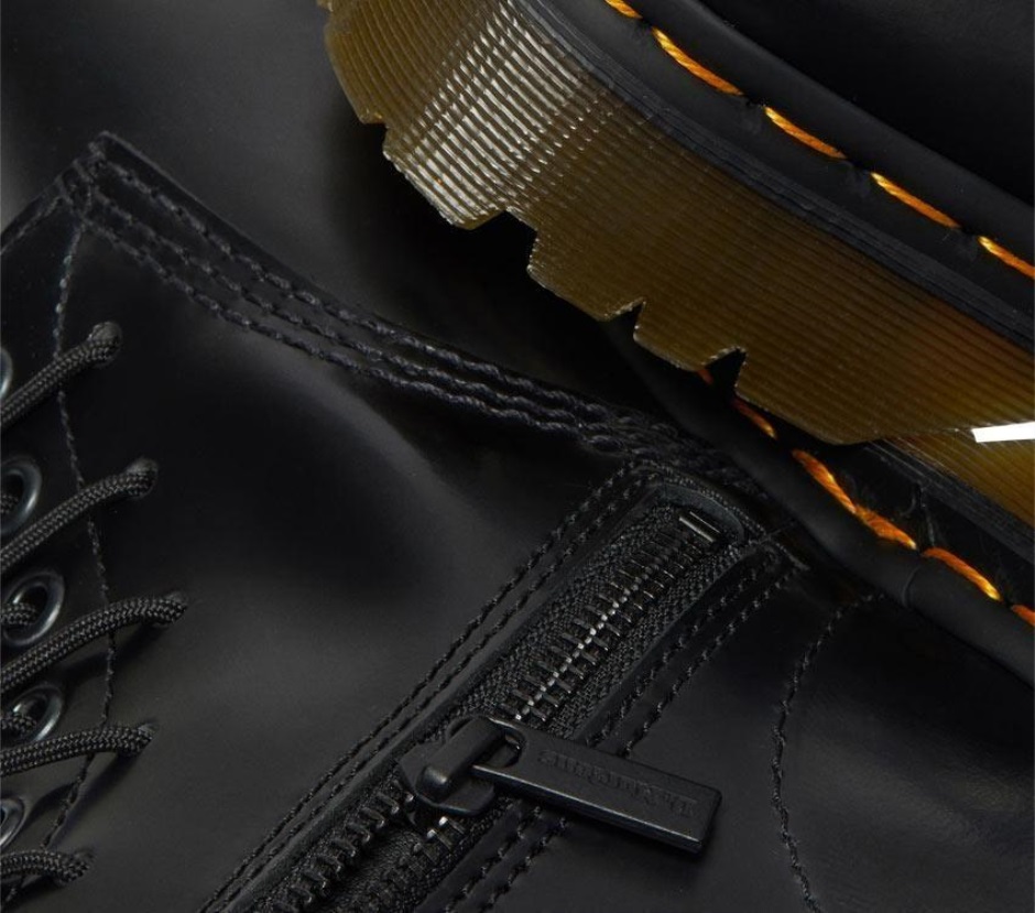 1460 Extreme Spitze Poliert Glatt Schwarz Poliert Glatt Dr Martens Schweiz