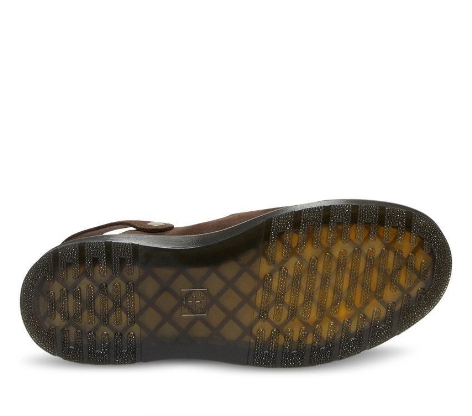 Dunkelbraun E.h. Suede-cream Sherpa 8mm Carlson Wildleder Mule Dr Martens Schweiz