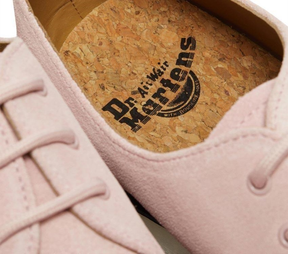 Dr Martens Schweiz Zürich Chalk Pink 1461 Iced Suede Shoe