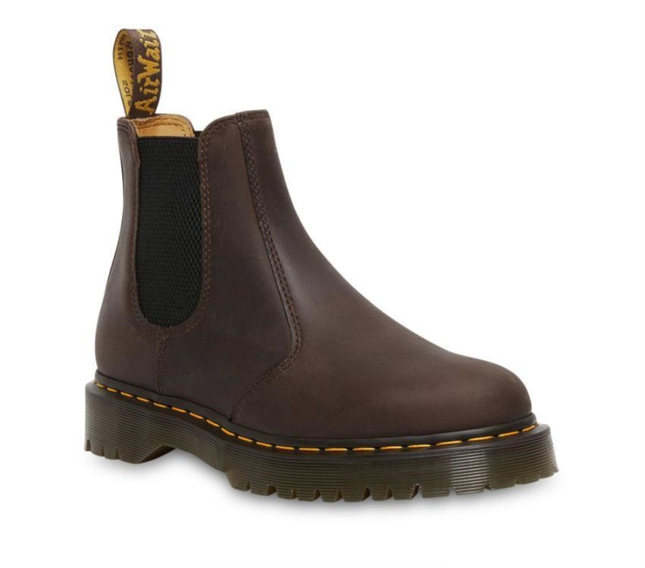 Dr Martens Schweiz Zürich Dark Brown Crazy Horse 2976 Bex Crazy Horse Chelsea Boot