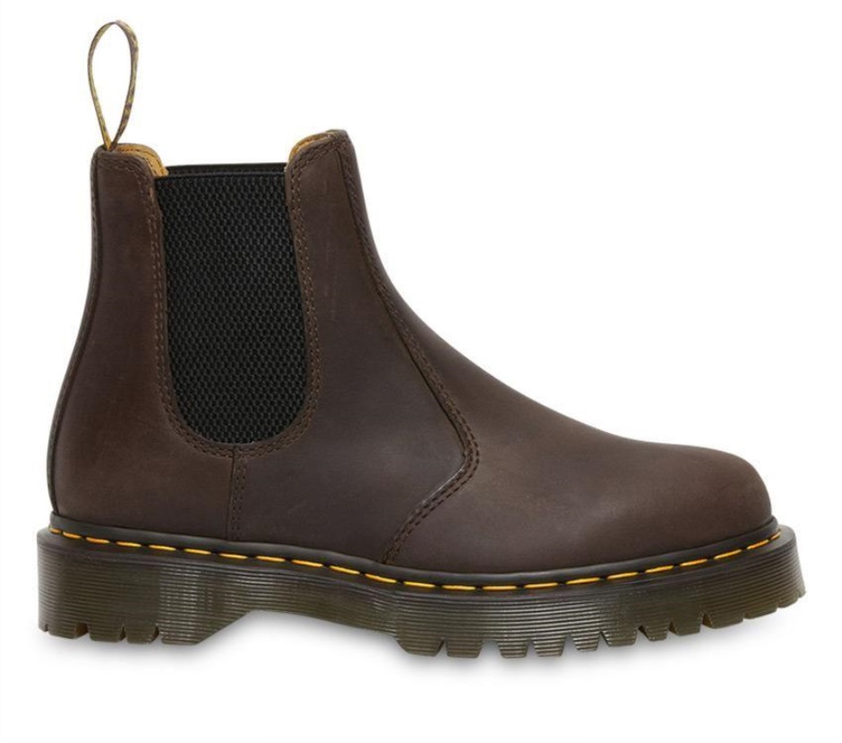 Dr Martens Schweiz Zürich Dark Brown Crazy Horse 2976 Bex Crazy Horse Chelsea Boot