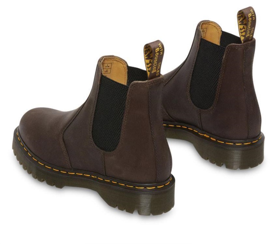Dr Martens Schweiz Zürich Dark Brown Crazy Horse 2976 Bex Crazy Horse Chelsea Boot