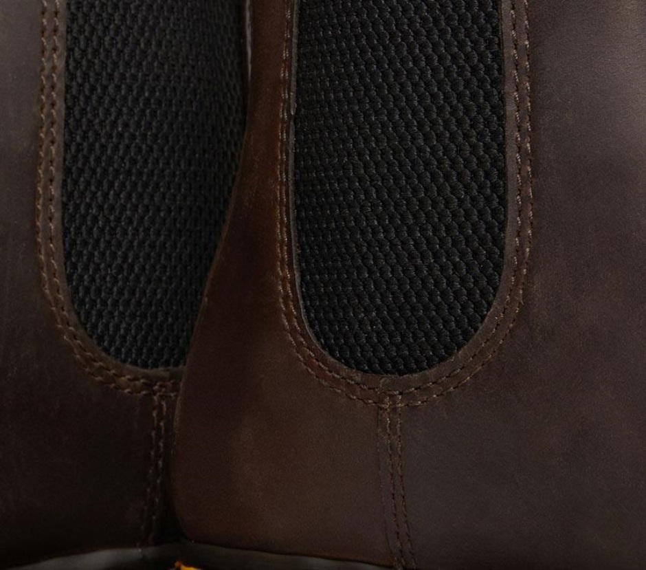 Dr Martens Schweiz Zürich Dark Brown Crazy Horse 2976 Bex Crazy Horse Chelsea Boot