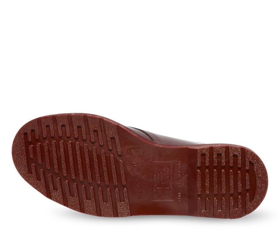 Dr Martens Schweiz Zürich Oxblood Patent Lamper 1461 Mono Patent Oxford