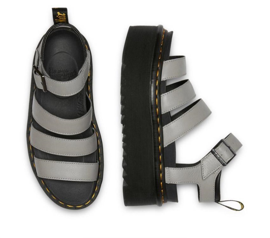 Dr Martens Schweiz Zürich Blaire Quad Pisa Zinc Grey Pisa