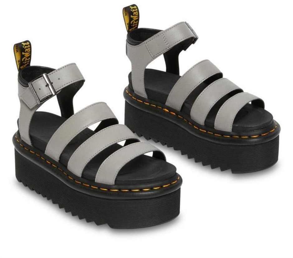 Dr Martens Schweiz Zürich Blaire Quad Pisa Zinc Grey Pisa