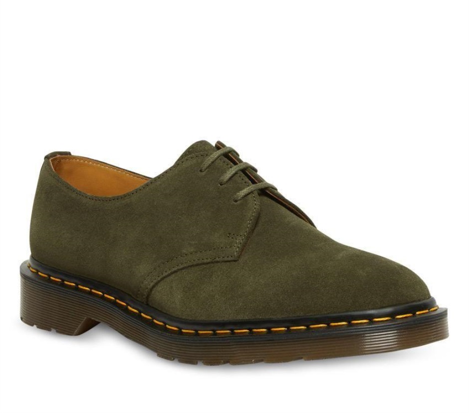 Made In England 1461 Nubuk Waldgrün Buck Wildleder Dr Martens Schweiz