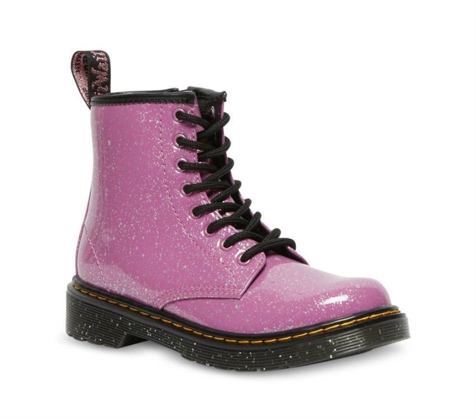 Junior 1460 Glitter Dr Martens Schweiz Zürich Dark Pink
