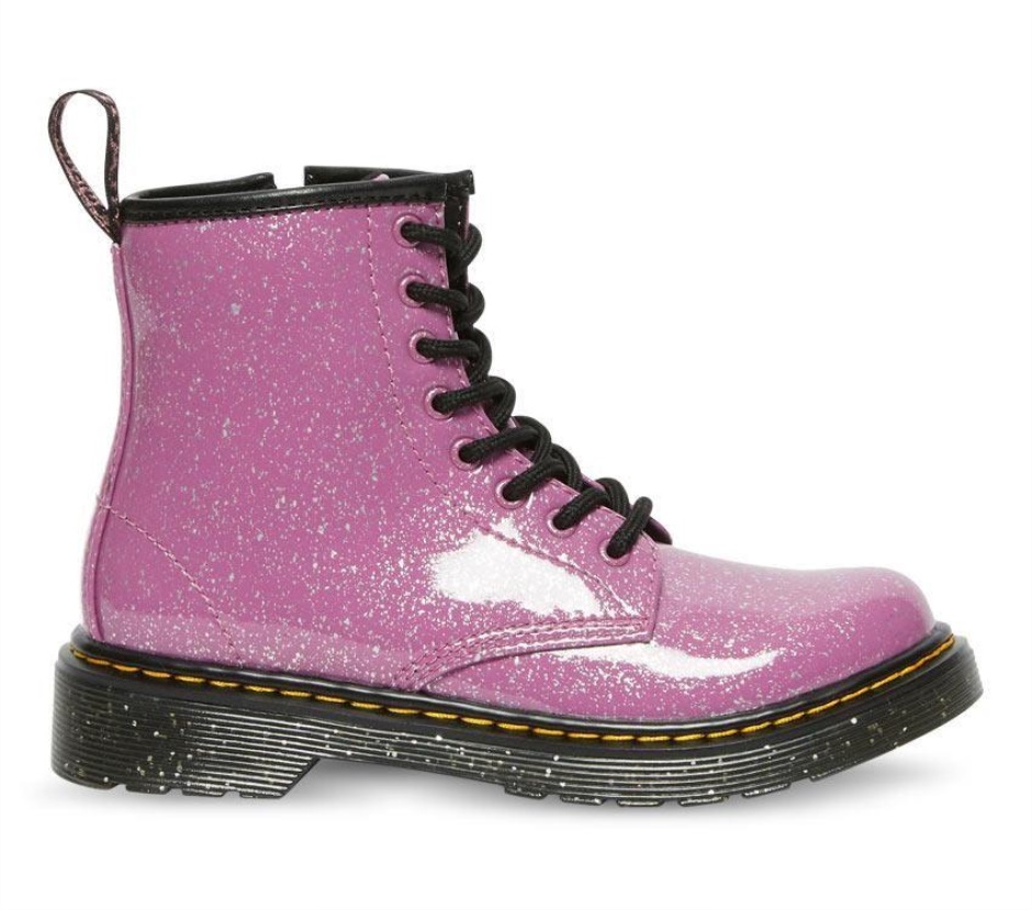 Junior 1460 Glitter Dr Martens Schweiz Zürich Dark Pink