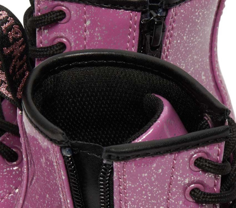 Junior 1460 Glitter Dr Martens Schweiz Zürich Dark Pink