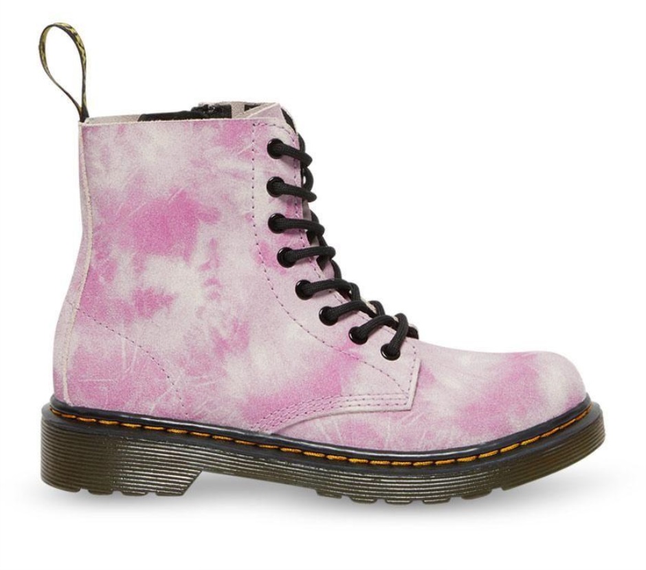 Dr Martens Schweiz Zürich Juniors 1460 Pascal Tie Dye Pink Tie Dye K