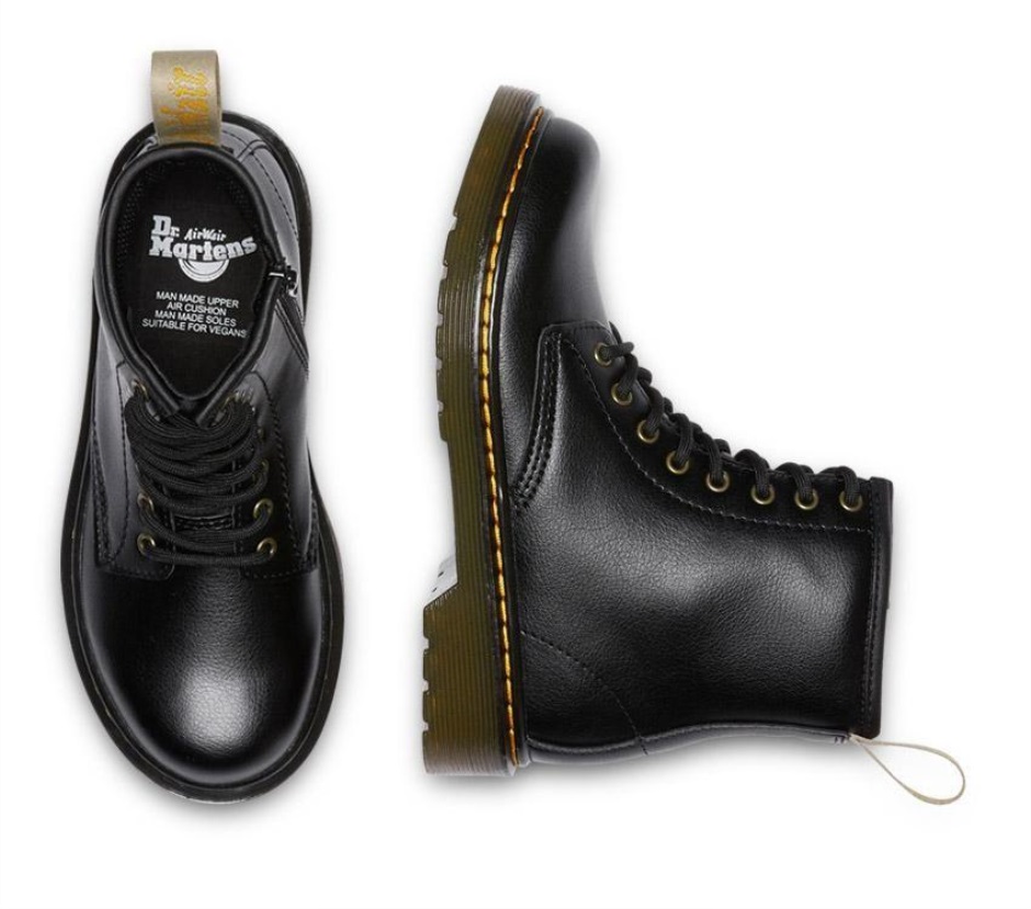 Juniors 1460 Vegan Black Newbury Tumble Dr Martens Schweiz