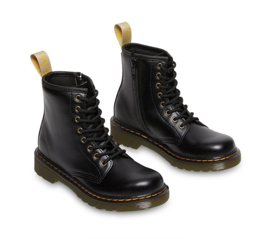 Juniors 1460 Vegan Black Newbury Tumble Dr Martens Schweiz