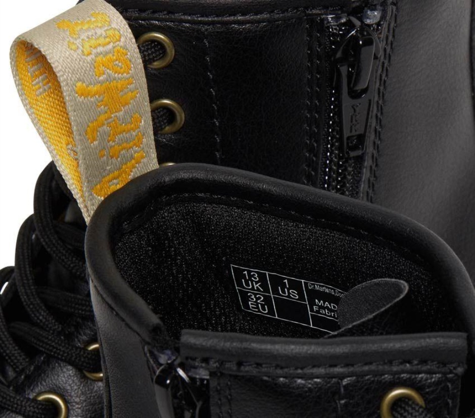 Juniors 1460 Vegan Black Newbury Tumble Dr Martens Schweiz