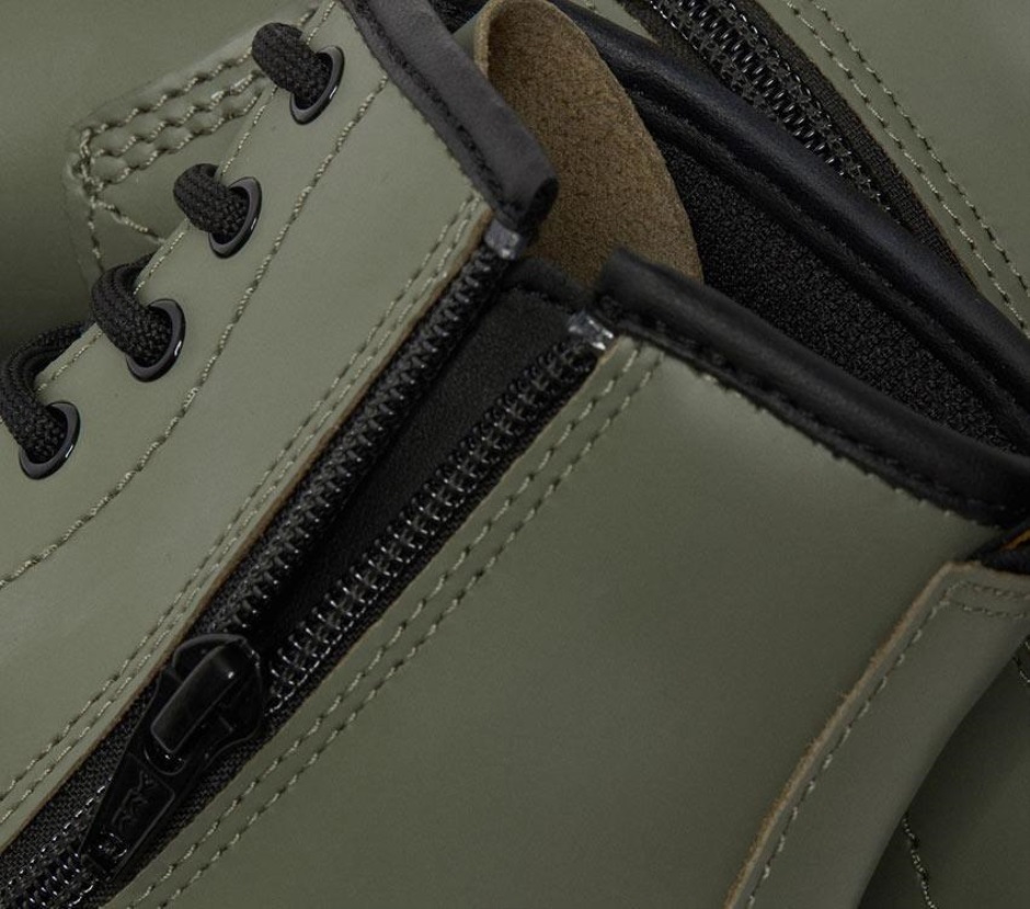 Khaki Green Romario Juniors 1460 Smooth Dr Martens Schweiz