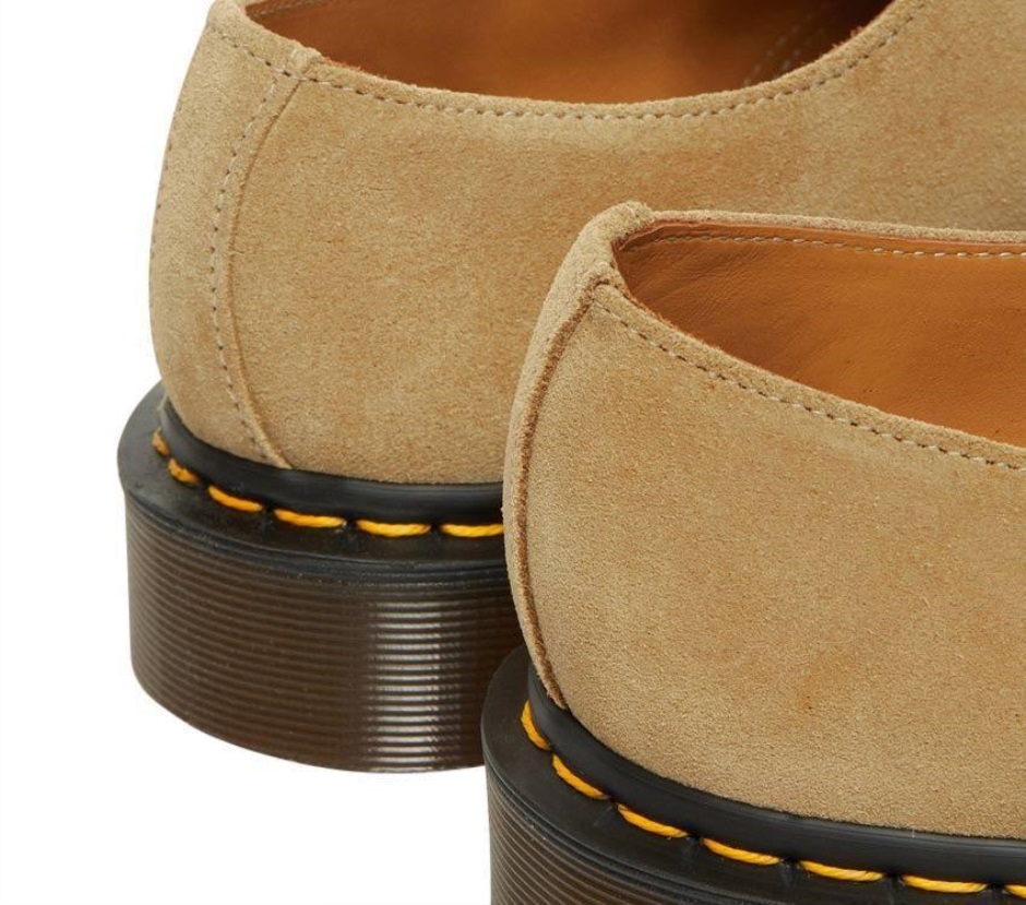 Made In England 1461 Nubuck Dr Martens Schweiz Zürich Almond Beige Buck Suede