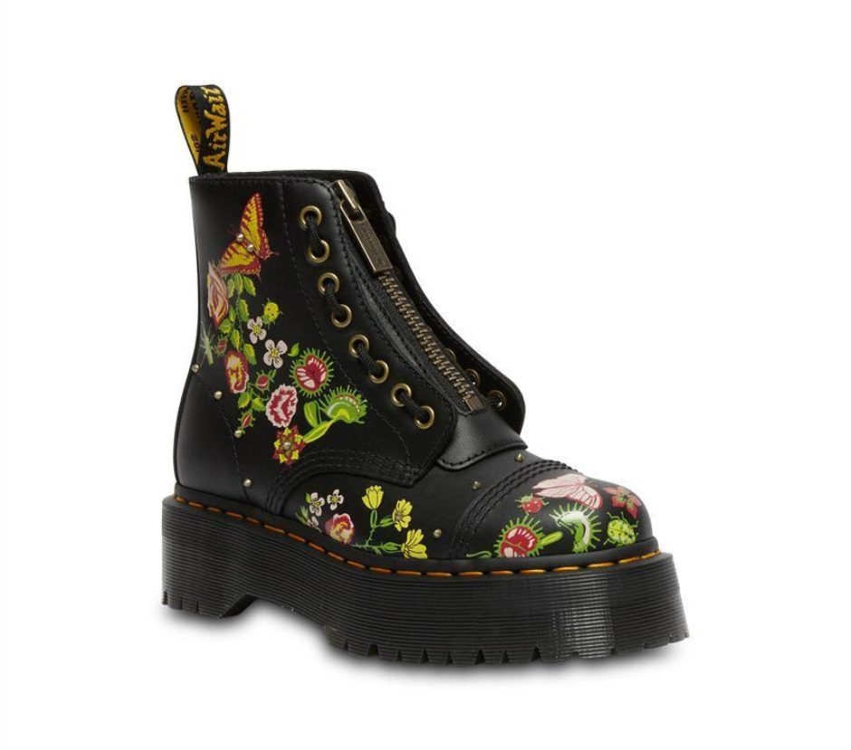 Sinclair Floral Bloom Dr Martens Schweiz Zürich Black