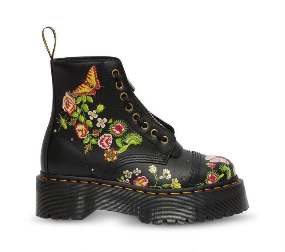 Sinclair Floral Bloom Dr Martens Schweiz Zürich Black