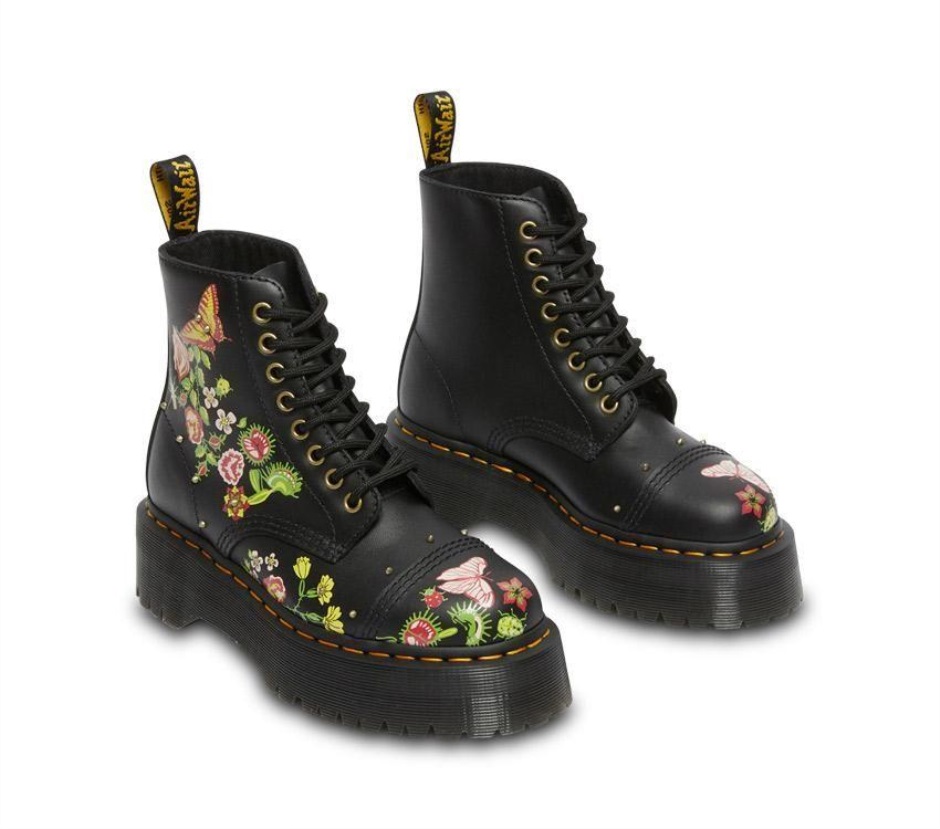 Sinclair Floral Bloom Dr Martens Schweiz Zürich Black