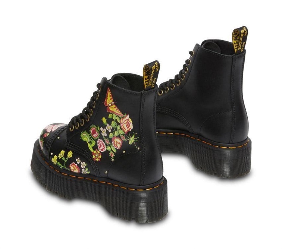 Sinclair Floral Bloom Dr Martens Schweiz Zürich Black