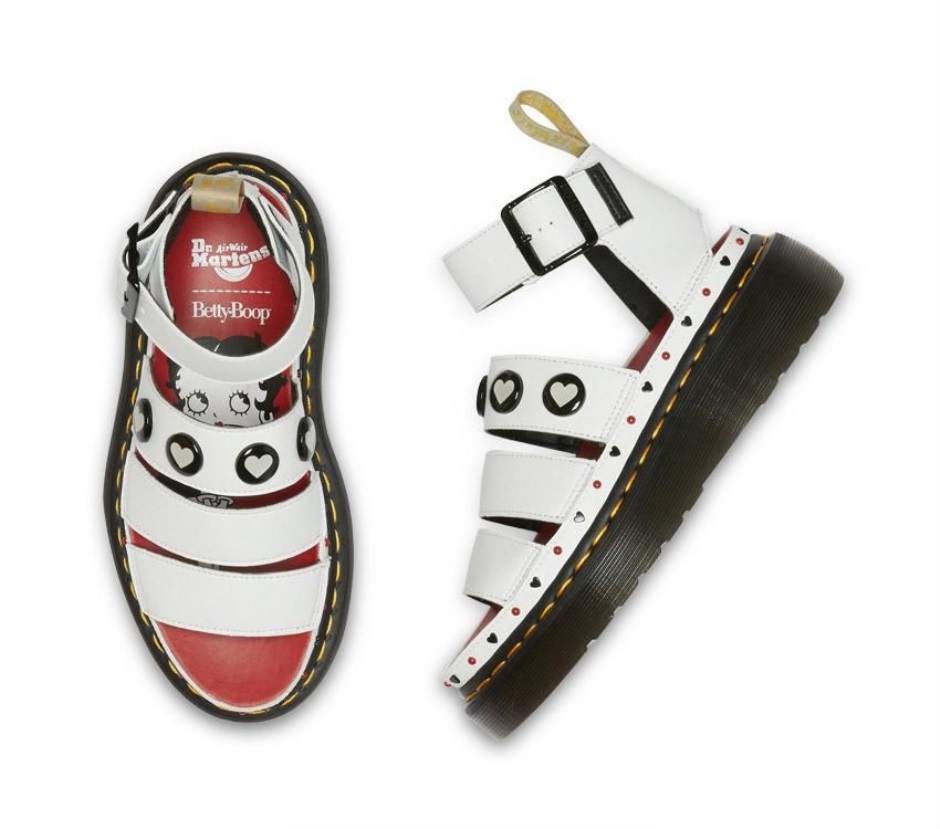 Betty Boop Clarissa Ii Quad Sandal Dr Martens Schweiz Zürich White