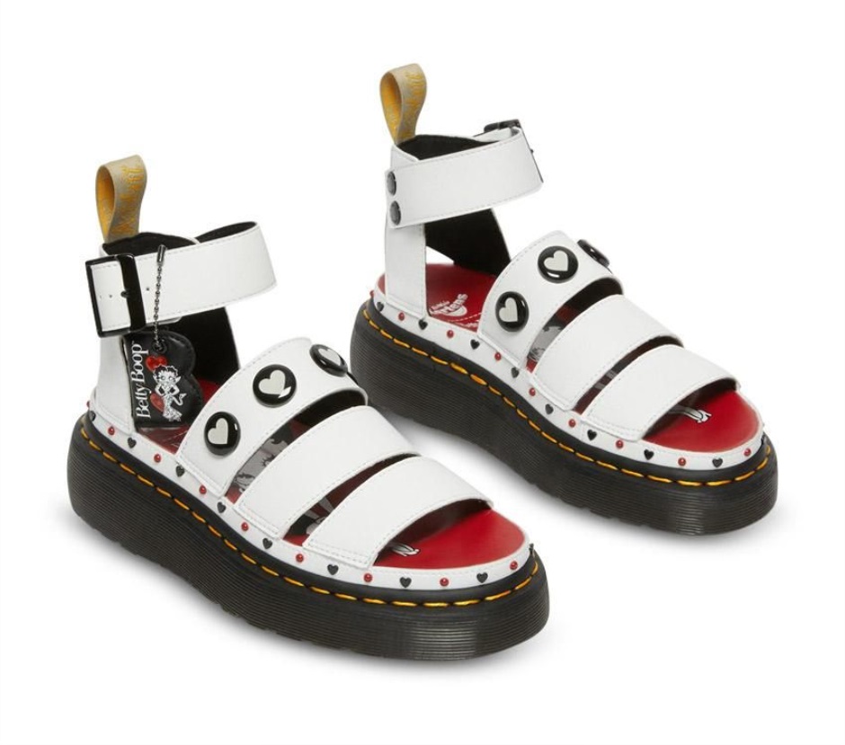 Betty Boop Clarissa Ii Quad Sandal Dr Martens Schweiz Zürich White