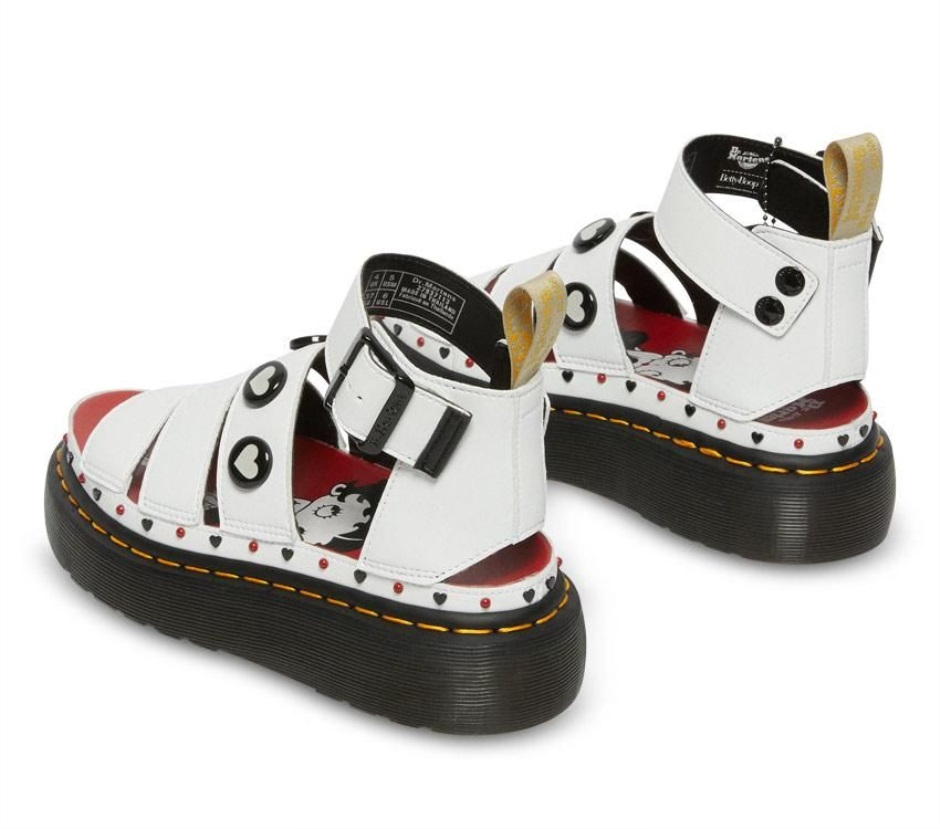 Betty Boop Clarissa Ii Quad Sandal Dr Martens Schweiz Zürich White