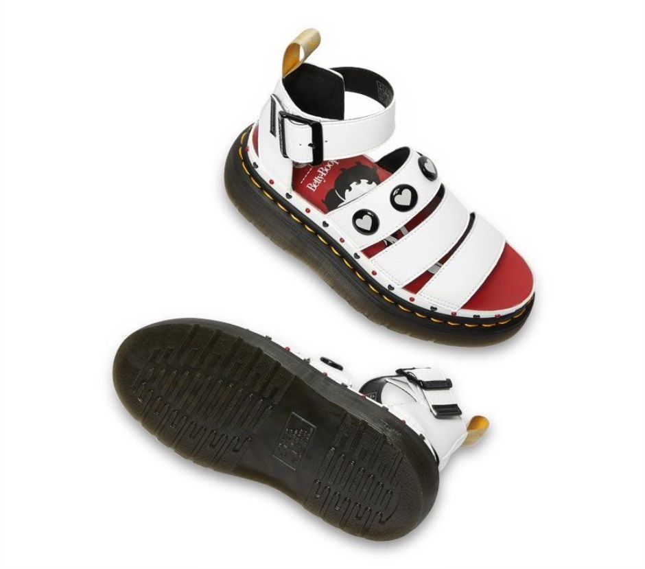 Betty Boop Clarissa Ii Quad Sandal Dr Martens Schweiz Zürich White