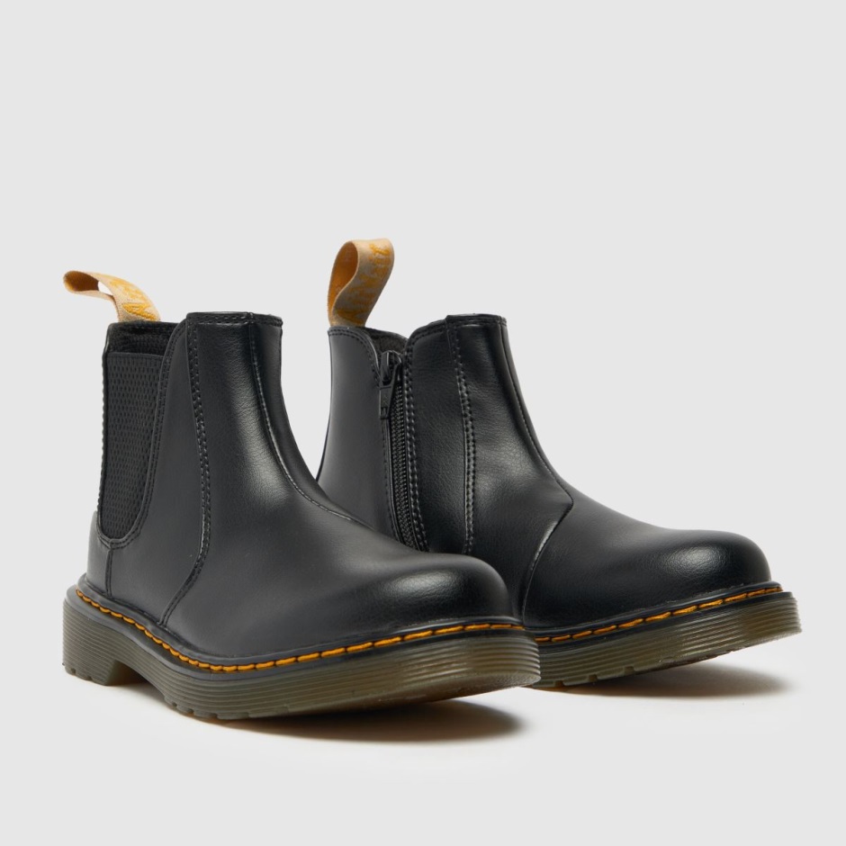 Black Dr Martens Schweiz Dr Martens 2976 Vegan Junior Boots