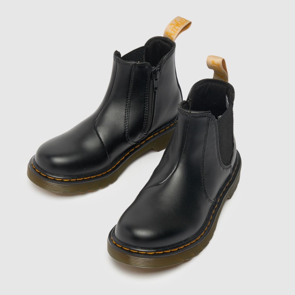 Black Dr Martens Schweiz Dr Martens 2976 Vegan Junior Boots