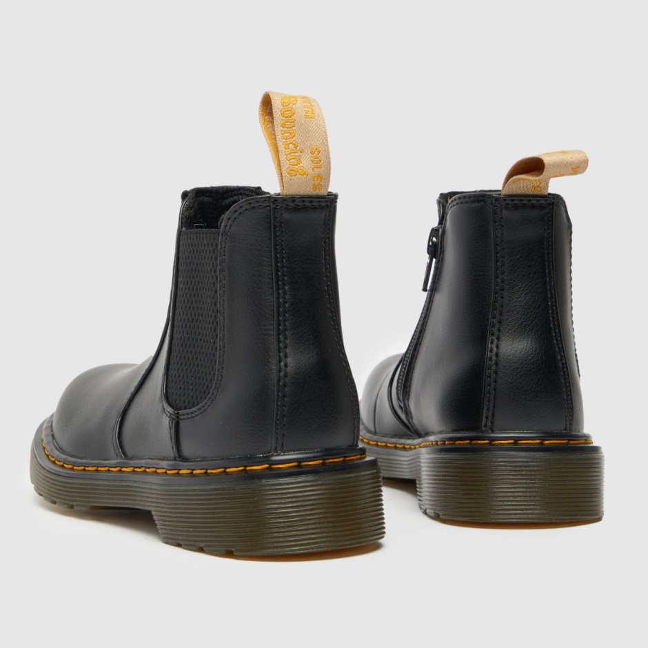 Black Dr Martens Schweiz Dr Martens 2976 Vegan Junior Boots