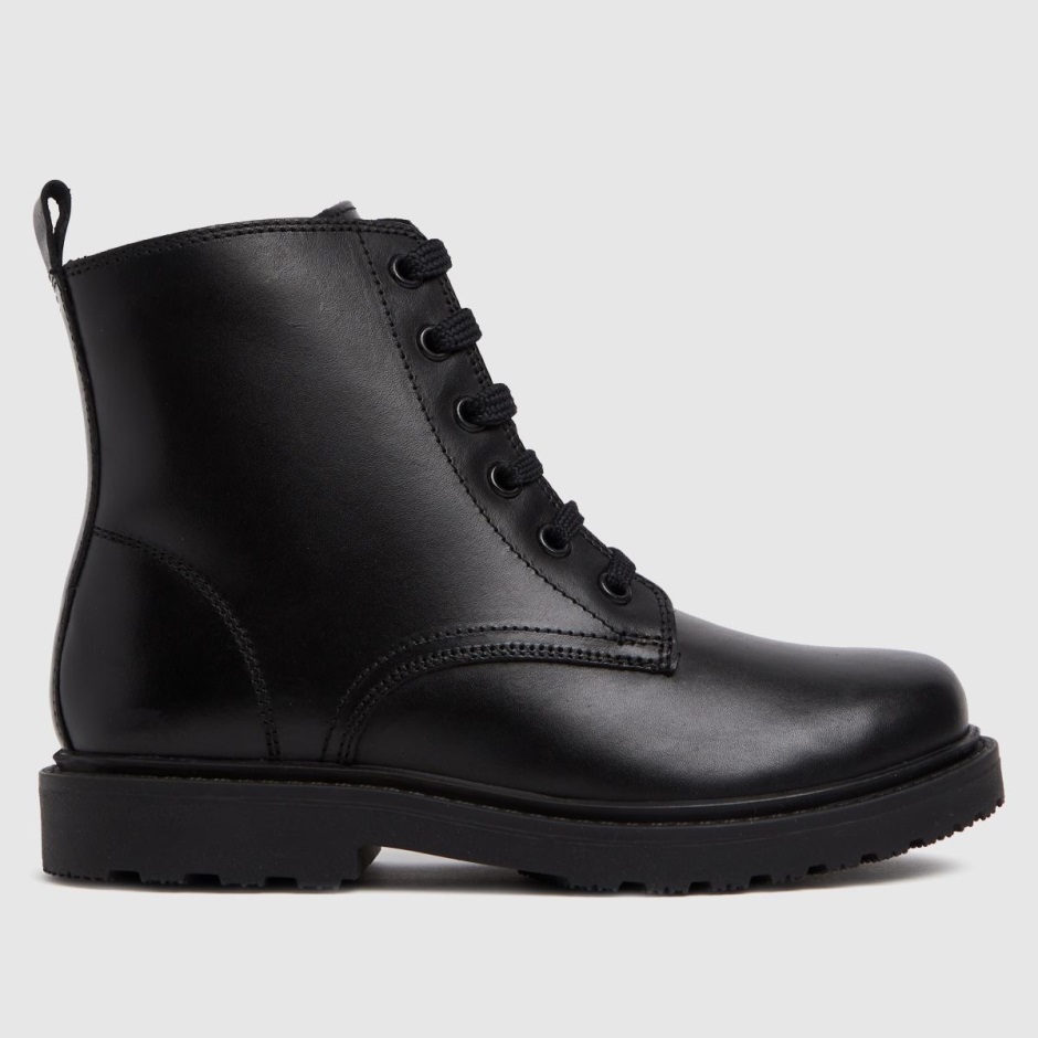 Dr Martens Schweiz Zürich Black Schuh Creator Leather Junior Boots