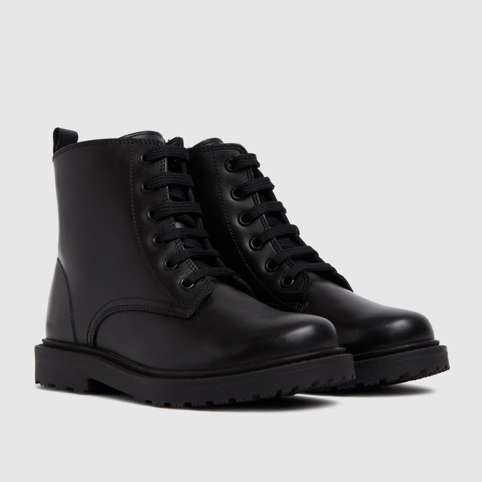 Dr Martens Schweiz Zürich Black Schuh Creator Leather Junior Boots