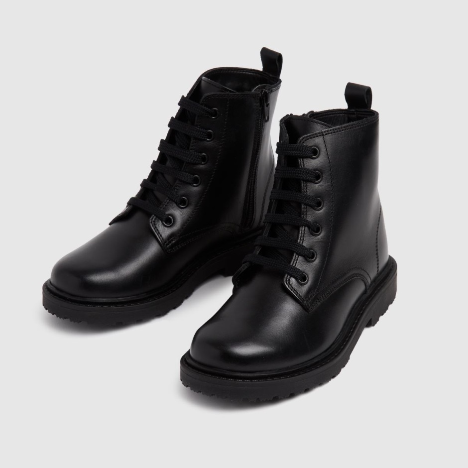 Dr Martens Schweiz Zürich Black Schuh Creator Leather Junior Boots
