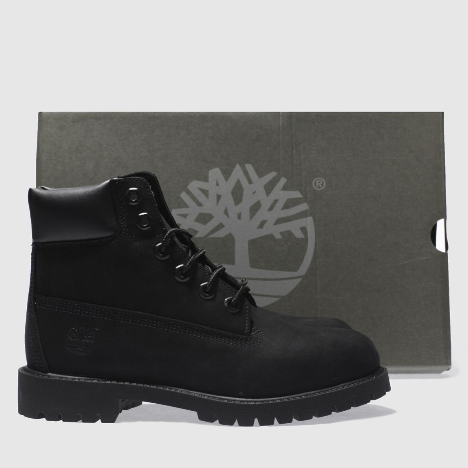 Timberland 6 Inch Premium Youth Boots Dr Martens Schweiz Zürich Black
