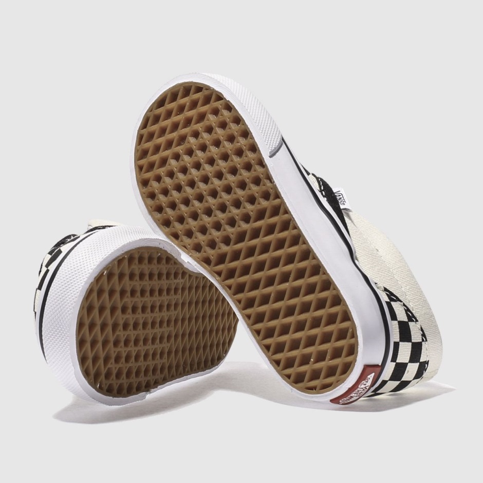 Schwarz-Creme Vans Classic Slip-On Sneaker Für Kleinkinder Dr Martens Schweiz