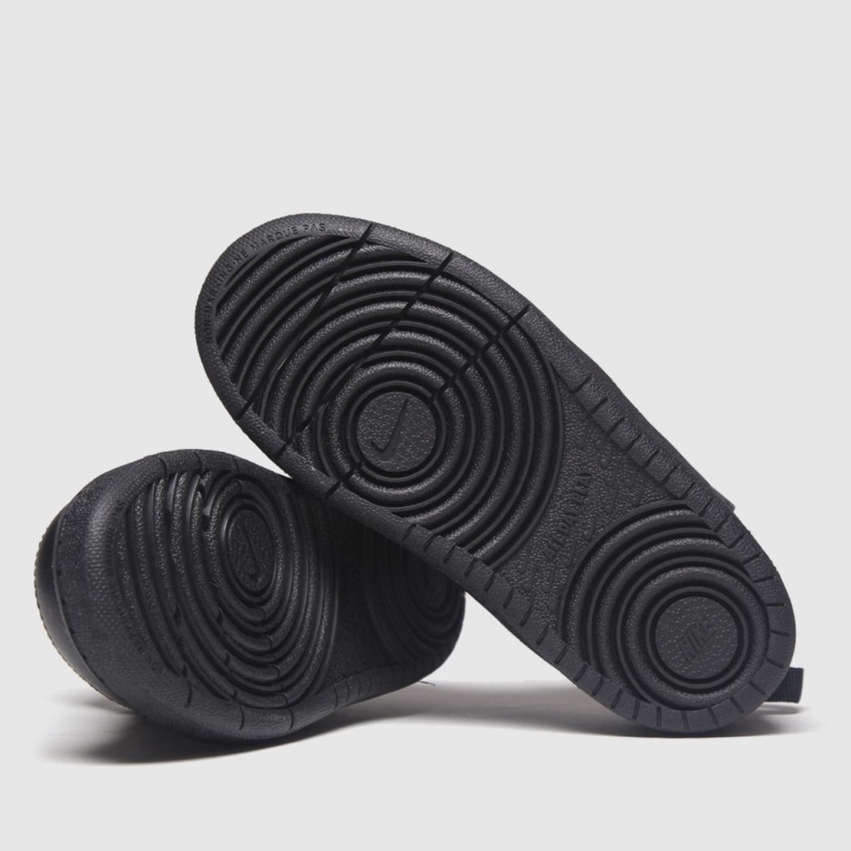 Dr Martens Schweiz Zürich Black Nike Court Borough 2 Toddler Trainers