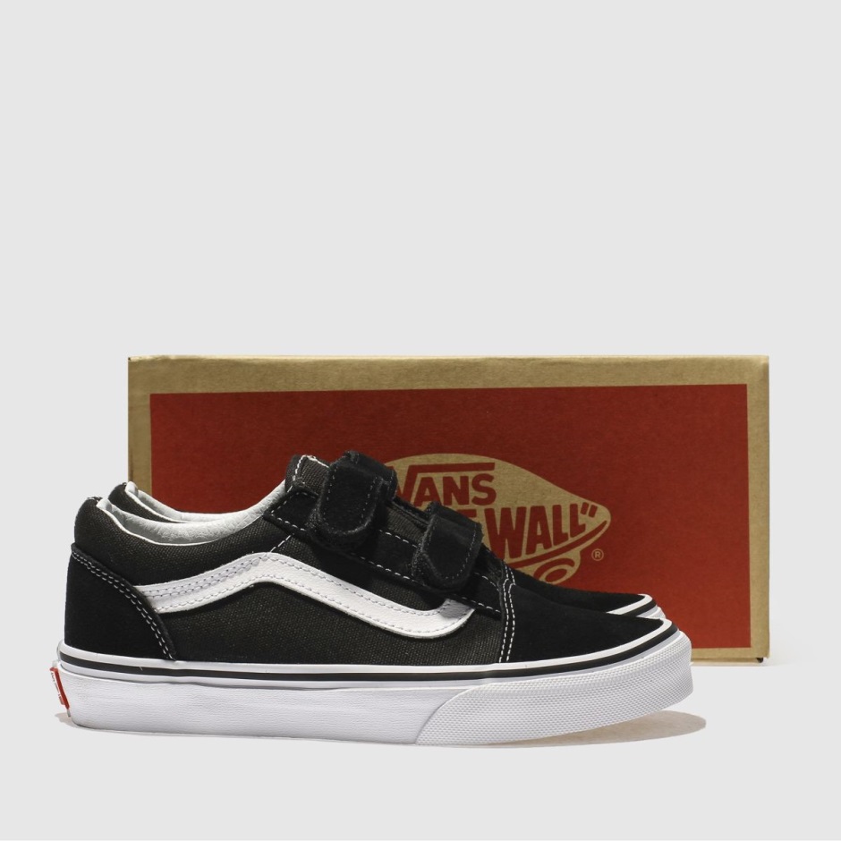 Schwarz-weiß Dr Martens Schweiz Vans Old Skool Junior Turnschuhe