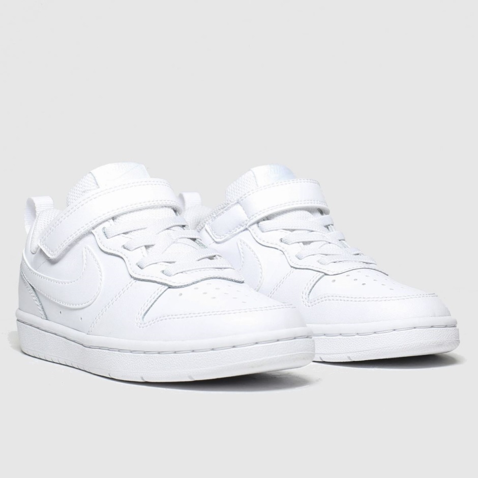 Weiß Dr Martens Schweiz Nike Court Borough Low 2 Junior Trainer