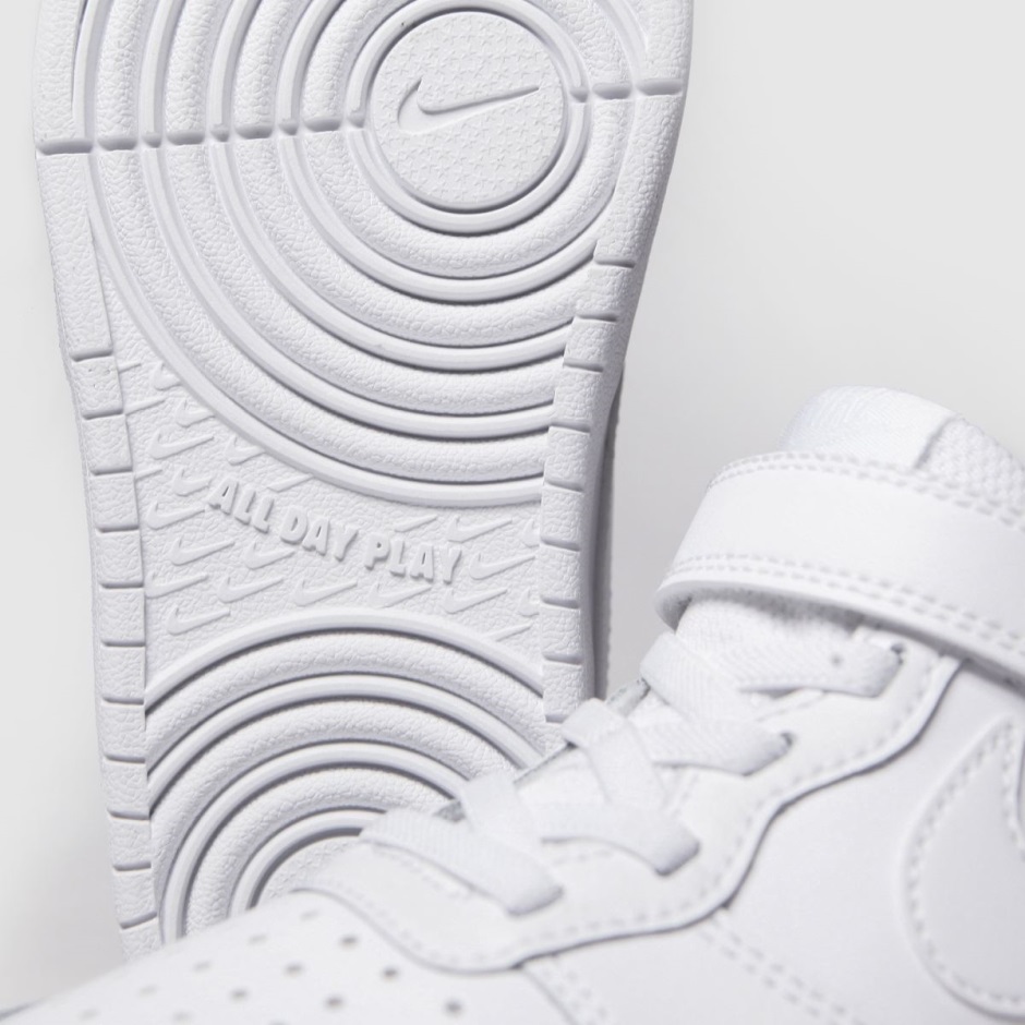 Weiß Dr Martens Schweiz Nike Court Borough Low 2 Junior Trainer