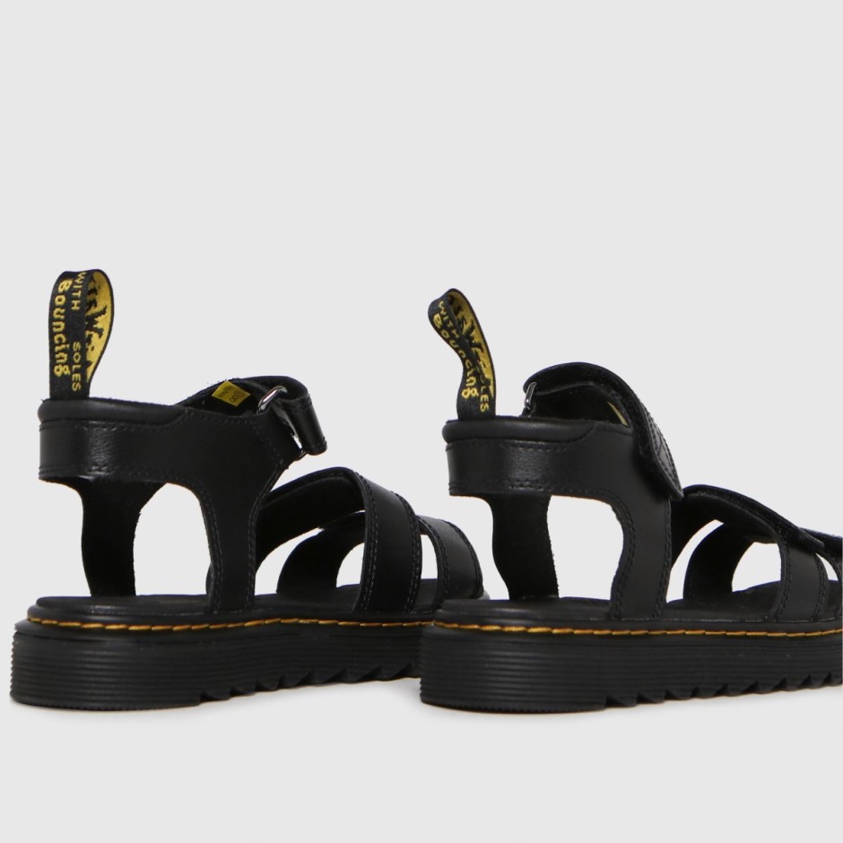 Black Dr Martens Schweiz Dr Martens Klaire Junior Sandals